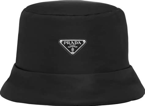 prada padded nylon beanie hat|xxl prada bucket hat.